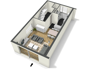 Creazione di planimetrie, piani e progetti di casa online con ... Disegnare casa in 3d